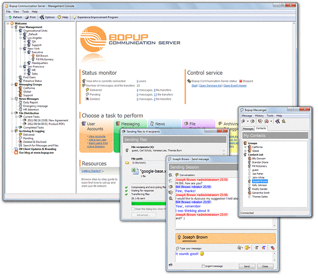 Bopup IM Suite Enterprise Pack Screenshot